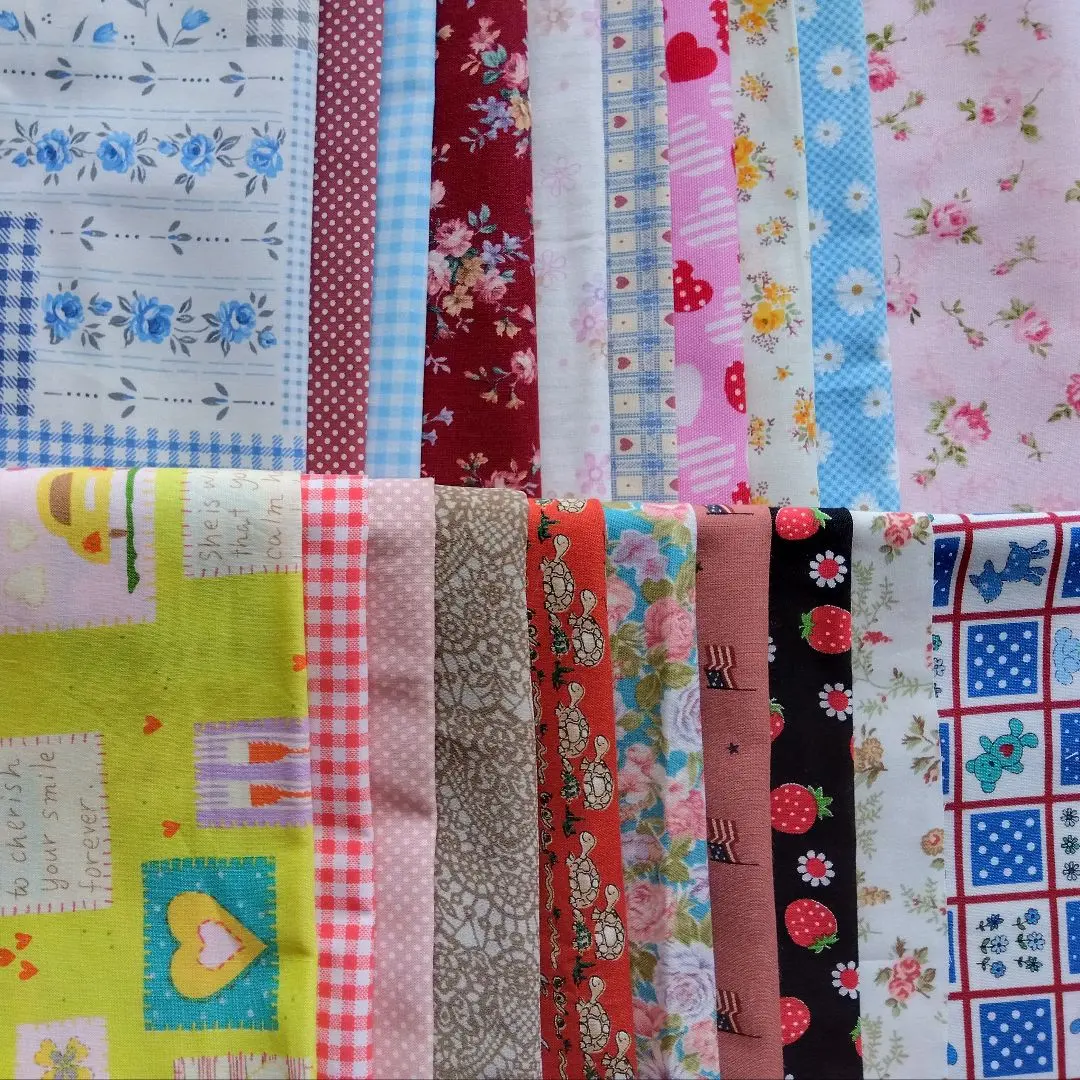 Thumbnail of Printed Fabric Scraps ☆ Large Size