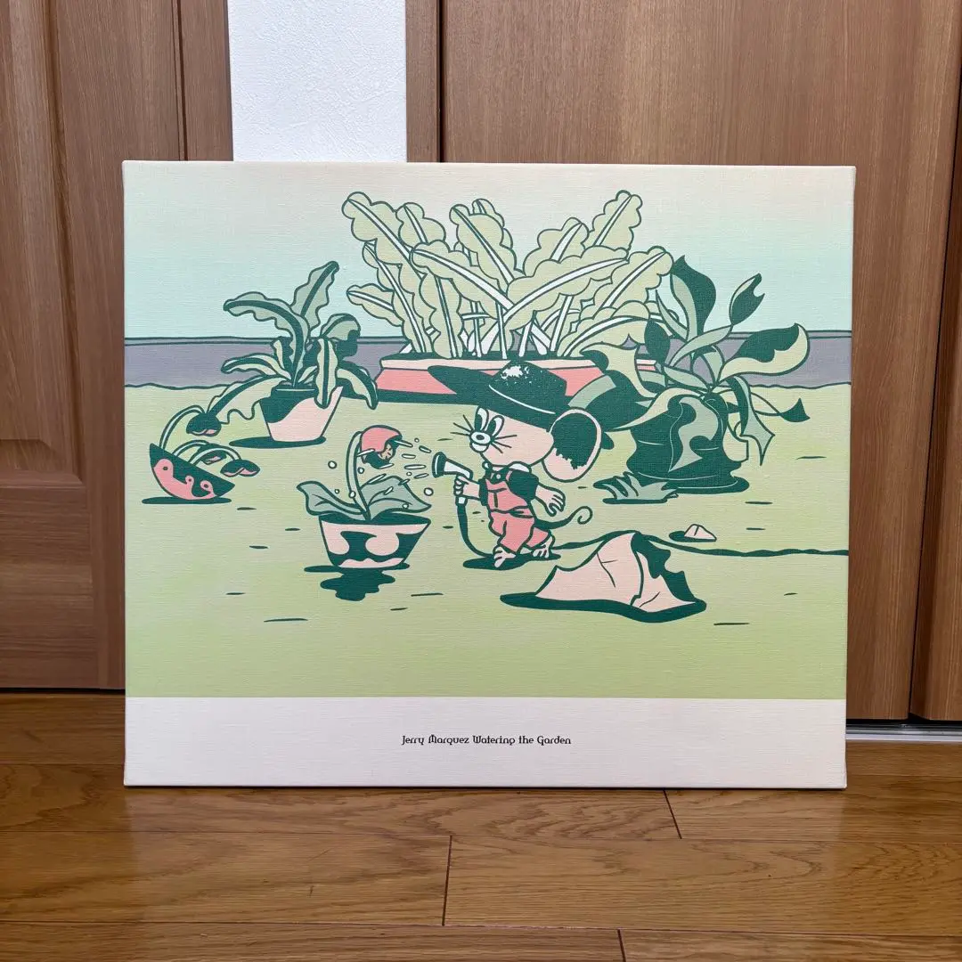jerry ukai STRANGER CANVAS No.6 watering