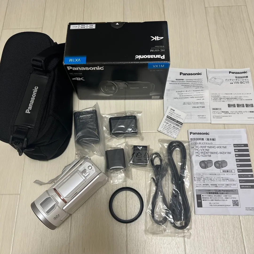 （新品・未使用）Panasonic HC-VX2M-W　【ホワイト】 Amazon.co.jp: パナソニック 4K ビデオカメラ VX2M 64GB 光学24