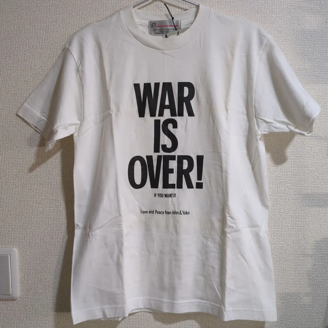 Thumbnail of John Lennon T-shirt WAR IS OVER