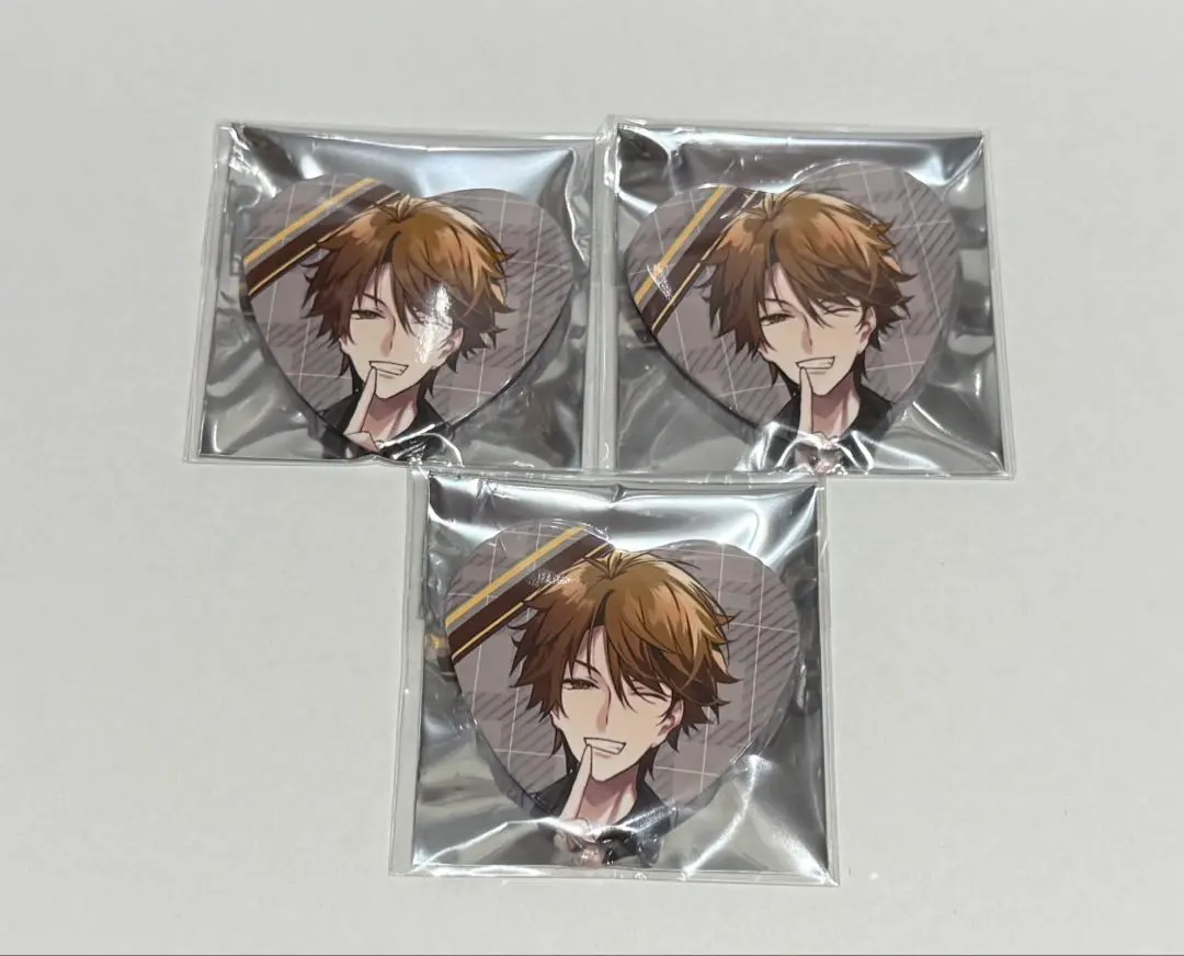 Thumbnail of Takada Village Exchange Heart Tin Badge B: Meiya