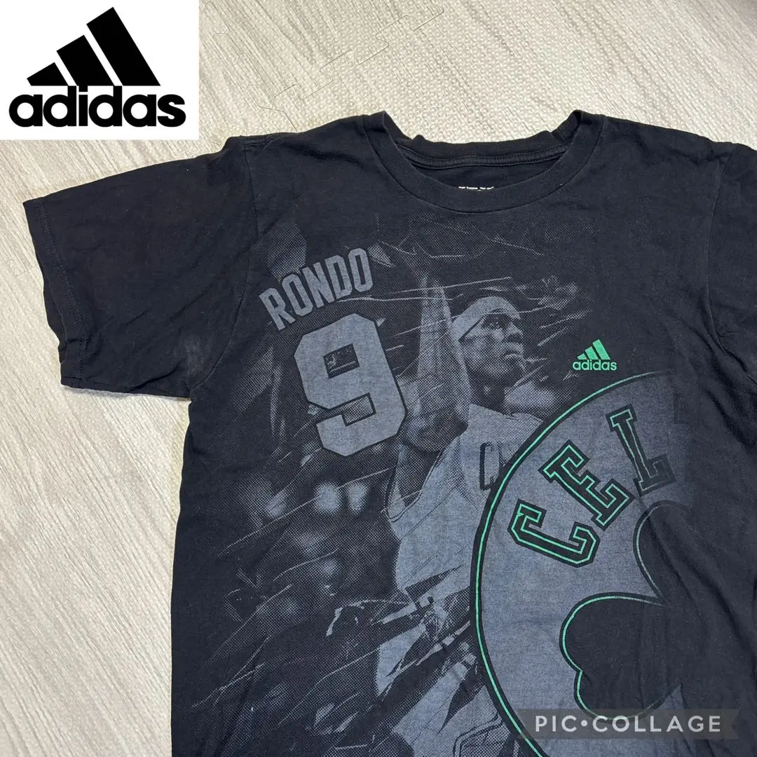 NBA　ボストン・セルティックス　ラジョン・ロンド　ゲームシャツ　L　アディダス 希少】 NBA ラジョン・ロンド CELTICS セルティックス