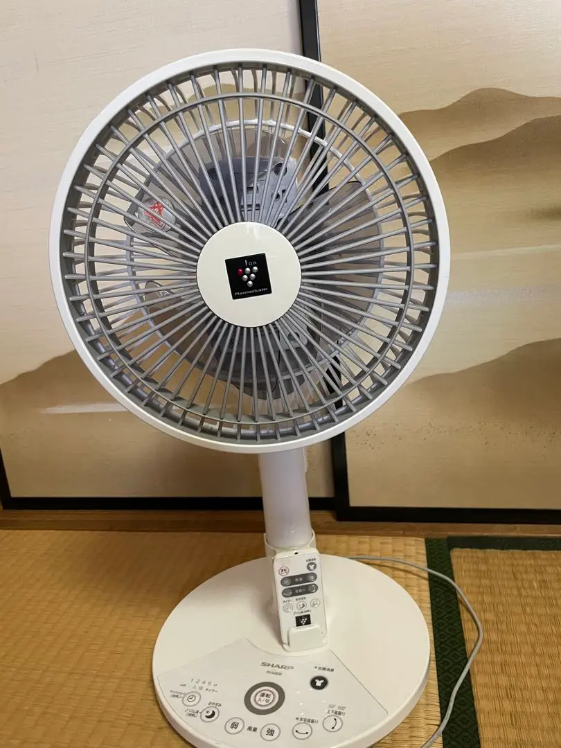 SHARP プラズマクラスター扇風機 ネイチャーウイング PJ-G2DS-W 動作良好】SHARP シャープ 扇風機 プラズマクラスター PJ-G2DS-W