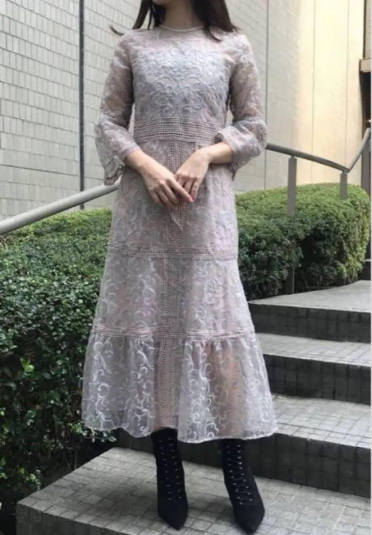 Thumbnail of Superb Condition FRAY I.D Ornament Embroidery Dress