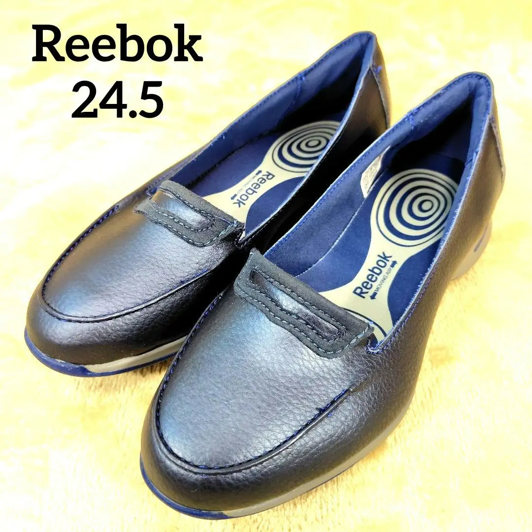 美品 リーボック イージートーン トゥーペニー ローファー 紺色 24.5 2025年最新】Reebok ローファー・革靴の人気アイテム - メルカリ