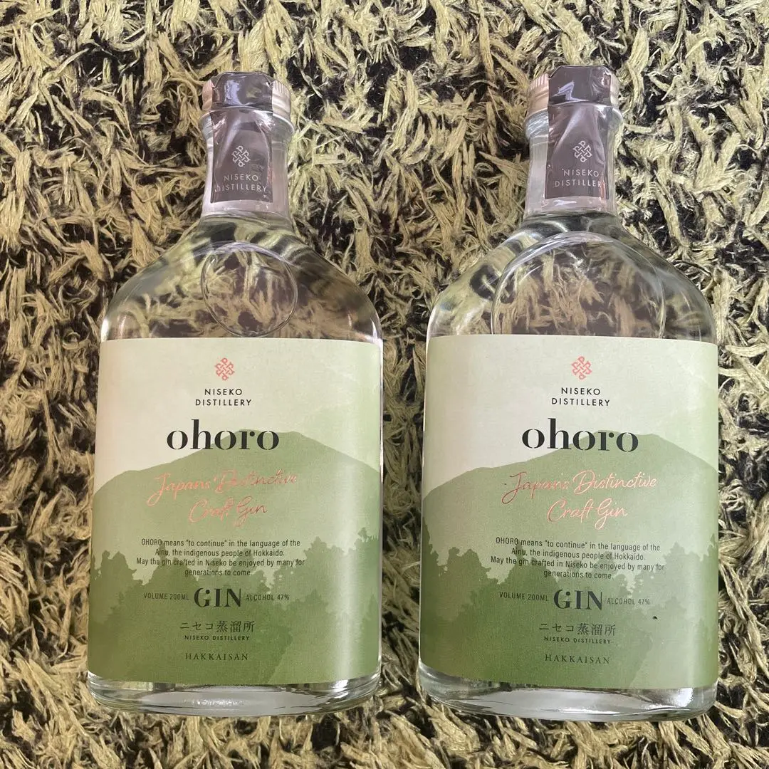 【未開封】ohoro 限定品　ジン ohoro GIN Limited Edition ニホンハッカ 八海山 ニセコ蒸留所