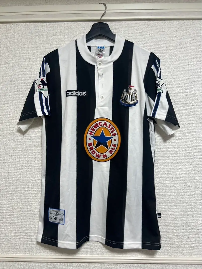 adidas Newcastle United シャツ　アラン　シアラー　襟付き adidas Newcastle United シャツ アラン シアラー 襟付き