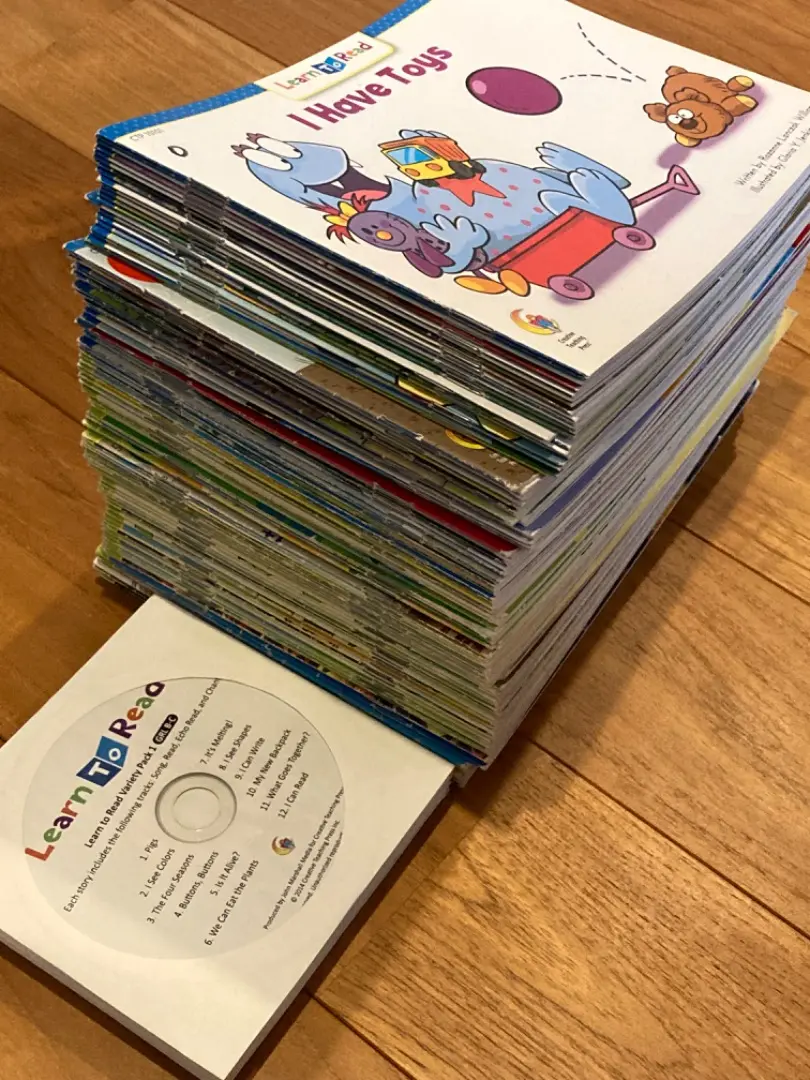 英語多読　CTP 絵本　96冊・CD 解説書付き CTP絵本 Learn to Read 96冊セット ＜レベル1＋レベル2