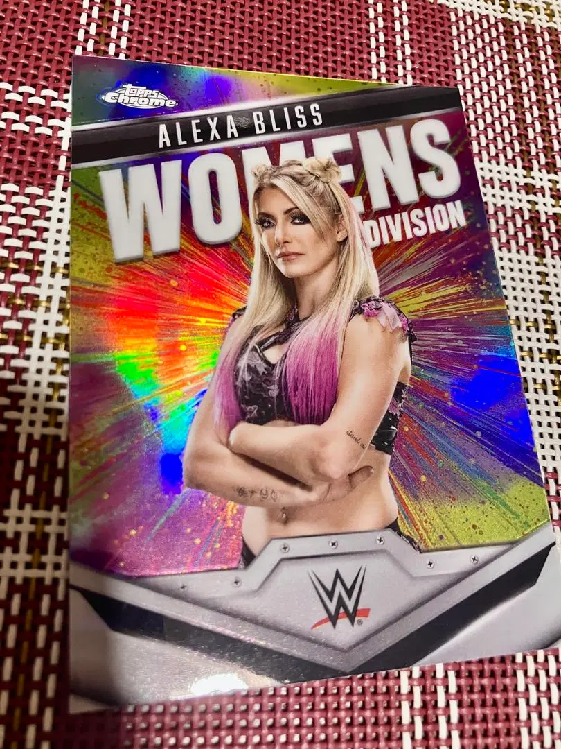 WWEカードPANINIアレクサ・ブリスIMMACUTEシャツレリック 高級素材使用ブランド WWEカードPANINIアレクサ・ブリスIMMACUTE