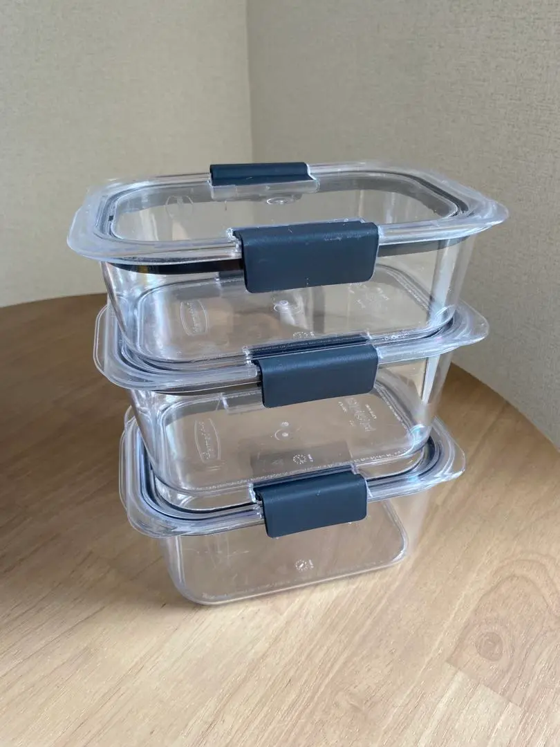 アムウェイ_ストレージウェア_Rubbermaid Amazon.com: Rubbermaid 3 Pack High Top Storage Containers