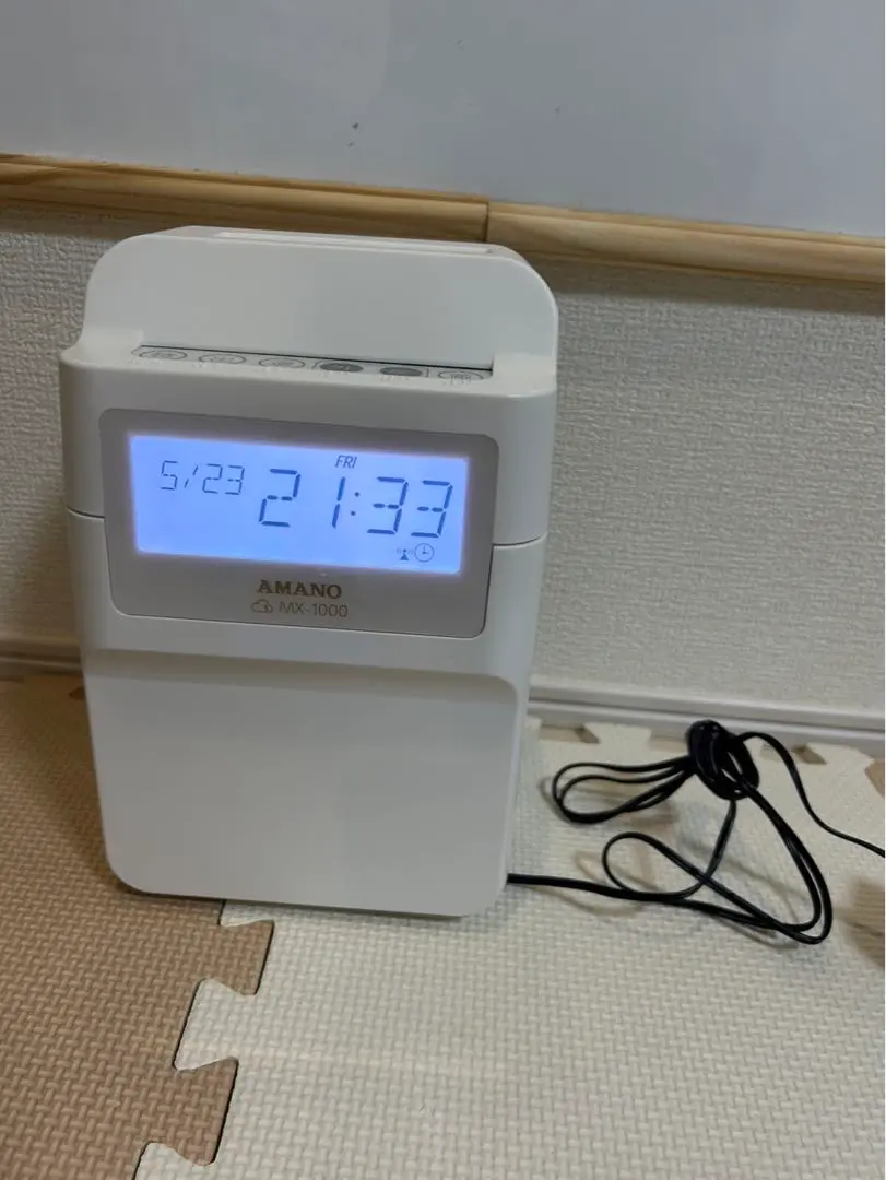 良品】高機能！アマノ BX6200G 電子タイムレコーダー 打刻勤怠管理