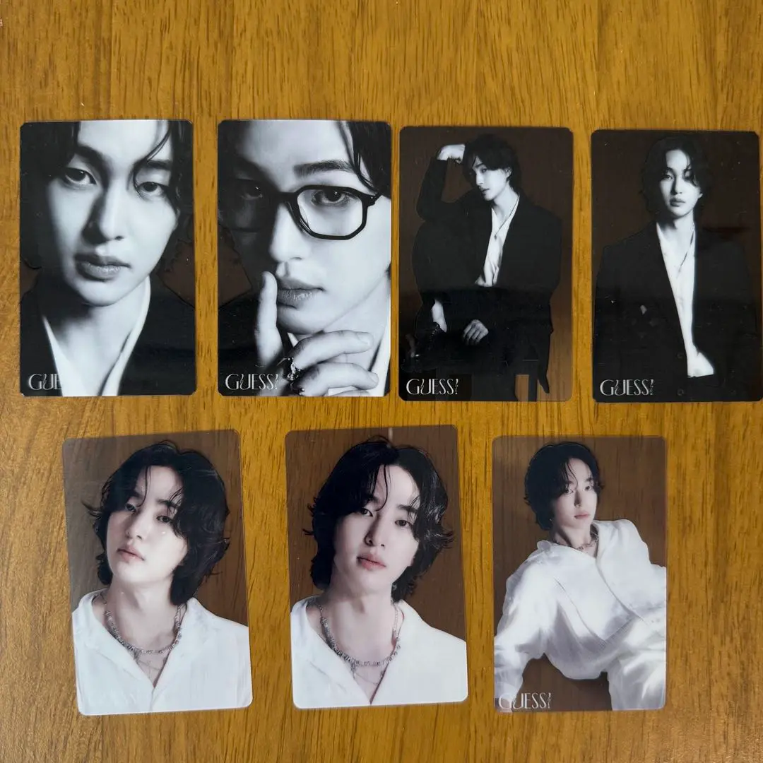 SHINee ONEW オンユ ファンミ 日本限定トレカ7種セット メガネオニュ 2025年最新】オニュ guess トレカの人気アイテム - メルカリ