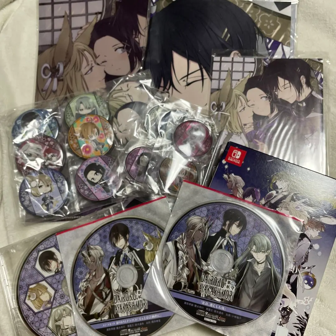 DAIROKU:AYAKASHIMORI　アクキー 再受注】DAIROKU：AYAKASHIMORI アクリルスタンド 04 白月