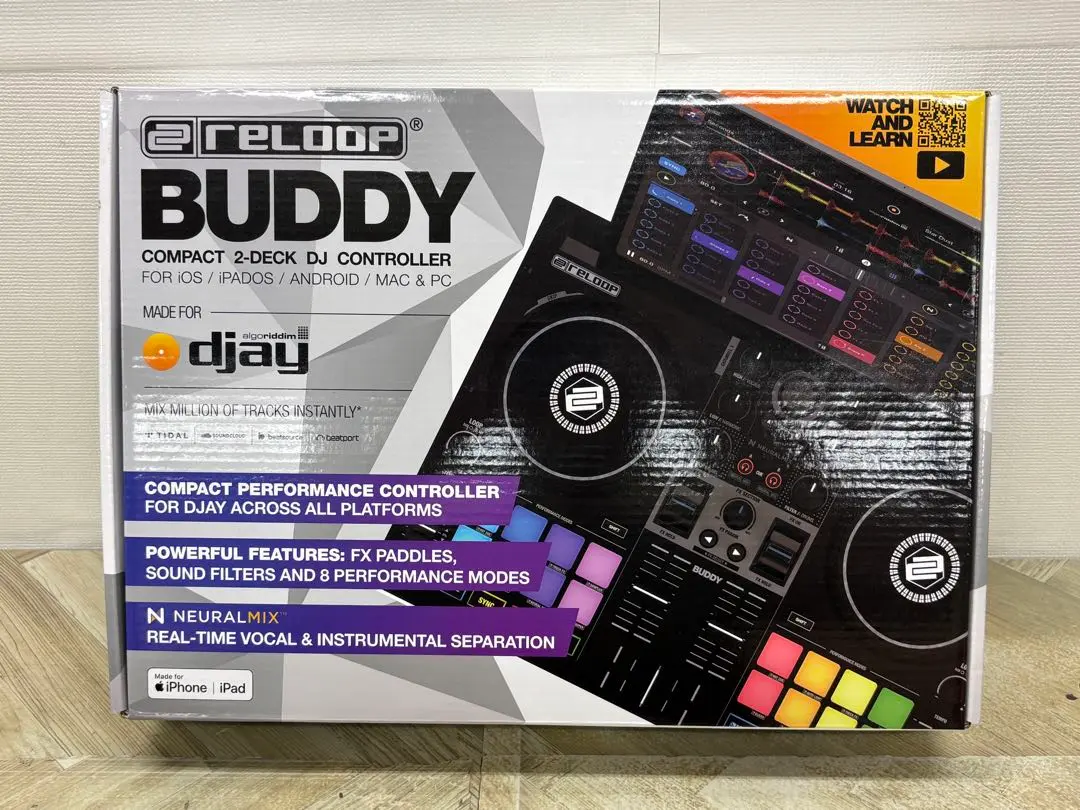 RELOOP BUDDY DJコントローラー　中古美品 中古美品】RELOOPのdjay専用DJコントローラー BUDDYのご紹介です。