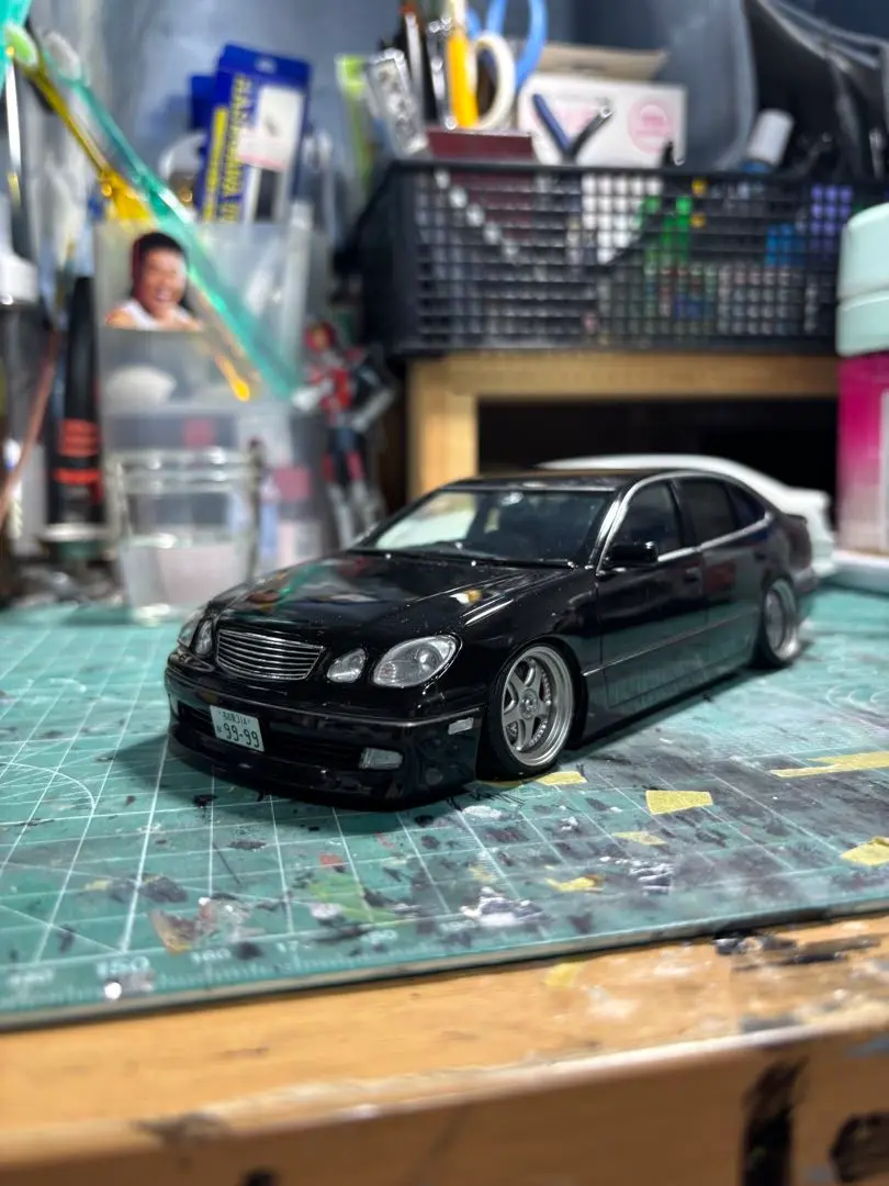 値下げ不可 アオシマ トヨタクラウンアスリート モデリスタ