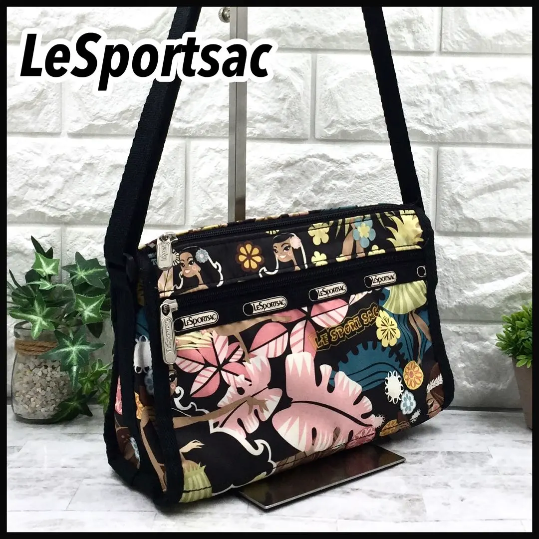 【夏威夷限定】LeSportsac LeSportsac 女郎花草肩背包 的縮圖