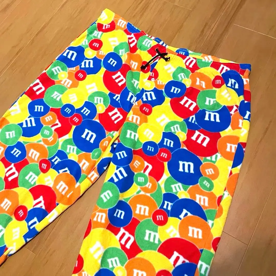 m&ms エムアンドエムズ スウェット パンツ 総柄 楽天市場】00s エムアンドエムズ 総柄 パジャマ イージーパンツ