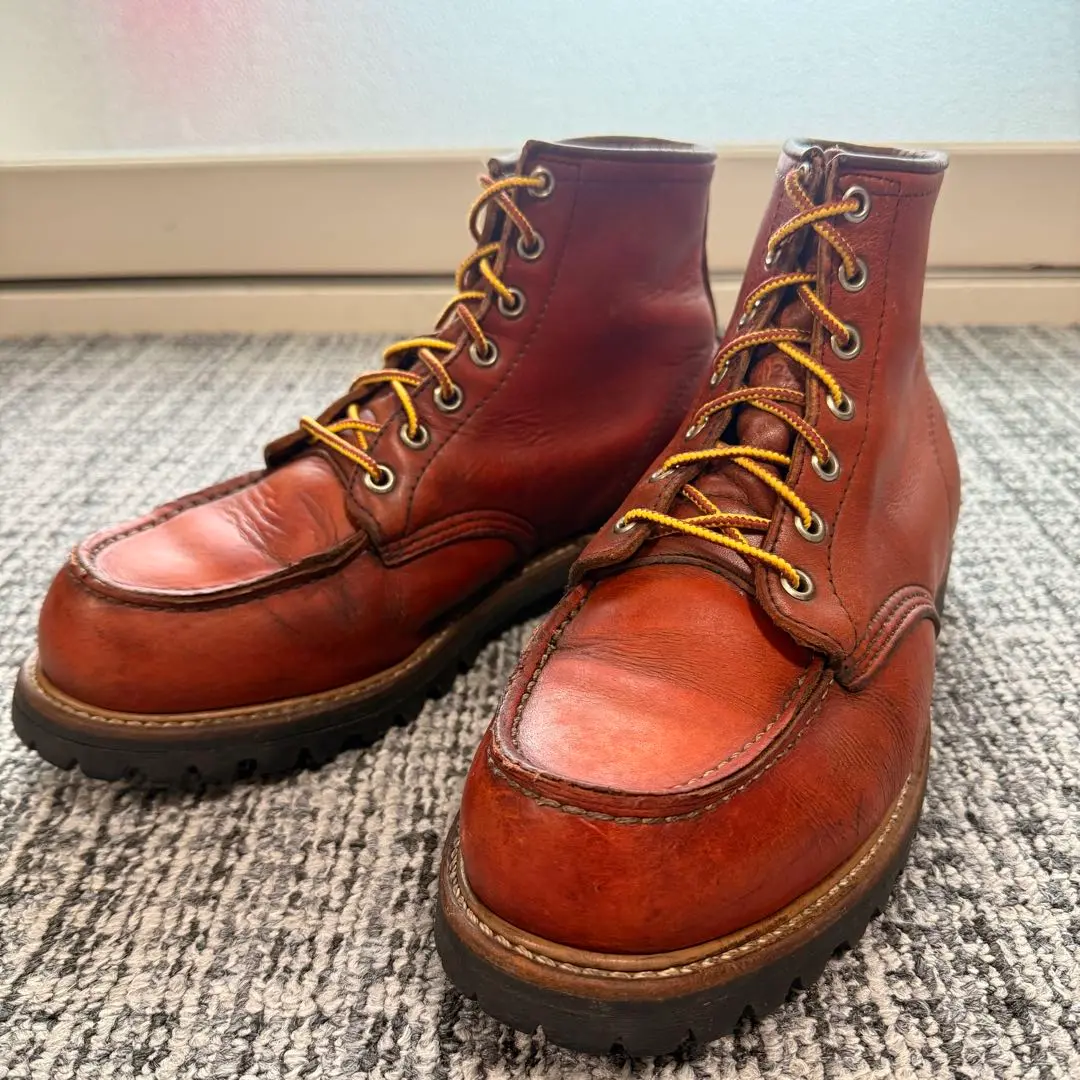 【箱付き】★幻の裏半円犬タグ★1991年 REDWING875 25cm 箱付き】☆幻の裏半円犬タグ☆1991年 REDWING875 25cm - メルカリ