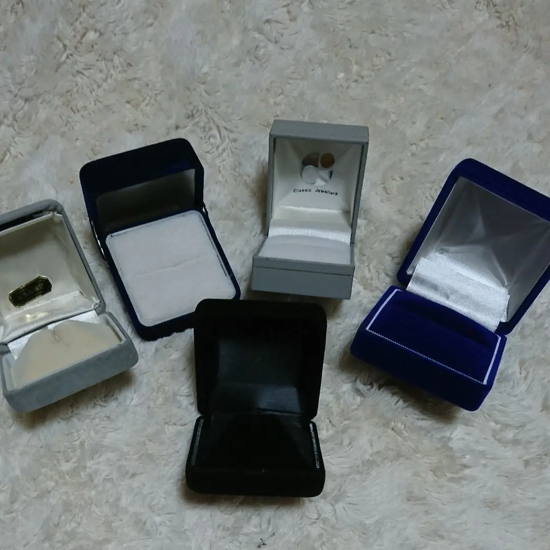 Thumbnail of ★547S Ring Case/Ring Holder/Earring Case - Box Only - 5 Pieces