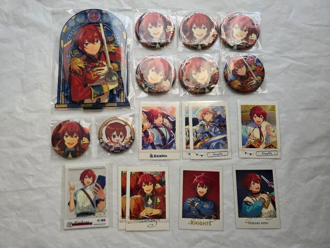 Thumbnail of Tsukasa Suou Knights Ensemble Stars (Enstars) can badge, Posh-tsu (photo card), acrylic stand