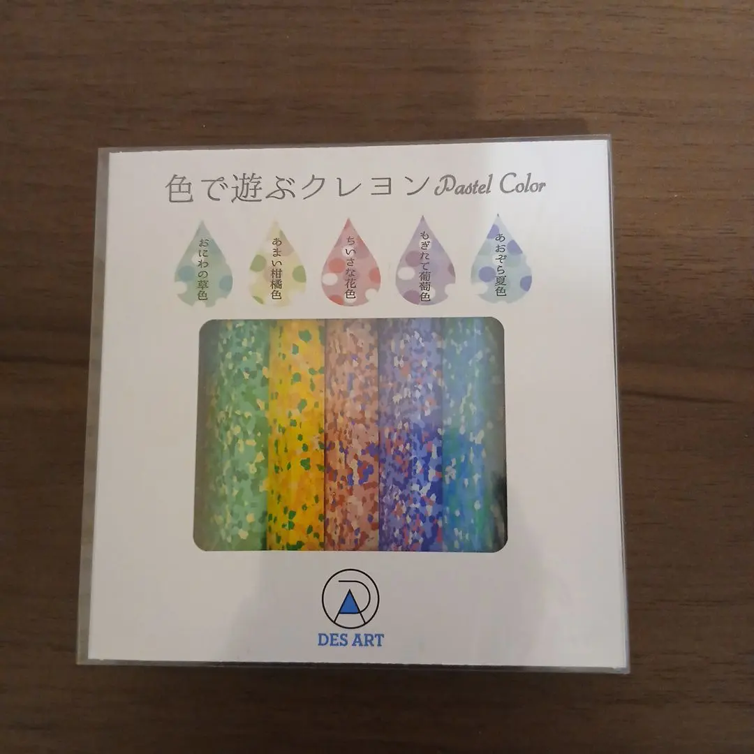 DES ART 粉彩蠟筆 6支入 的縮圖