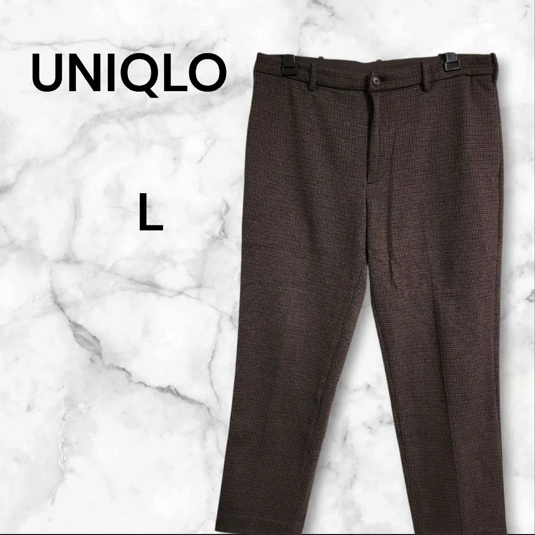 UNIQLO 格紋西褲 L 尺寸 的縮圖