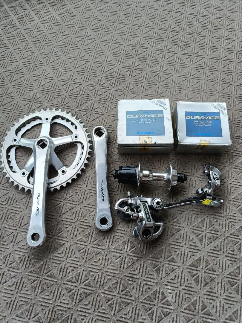 SHIMANO dura-ace sl-7401 wレバー　シフトレバー SHIMANO dura-ace sl-7401 wレバー シフトレバー 自転車