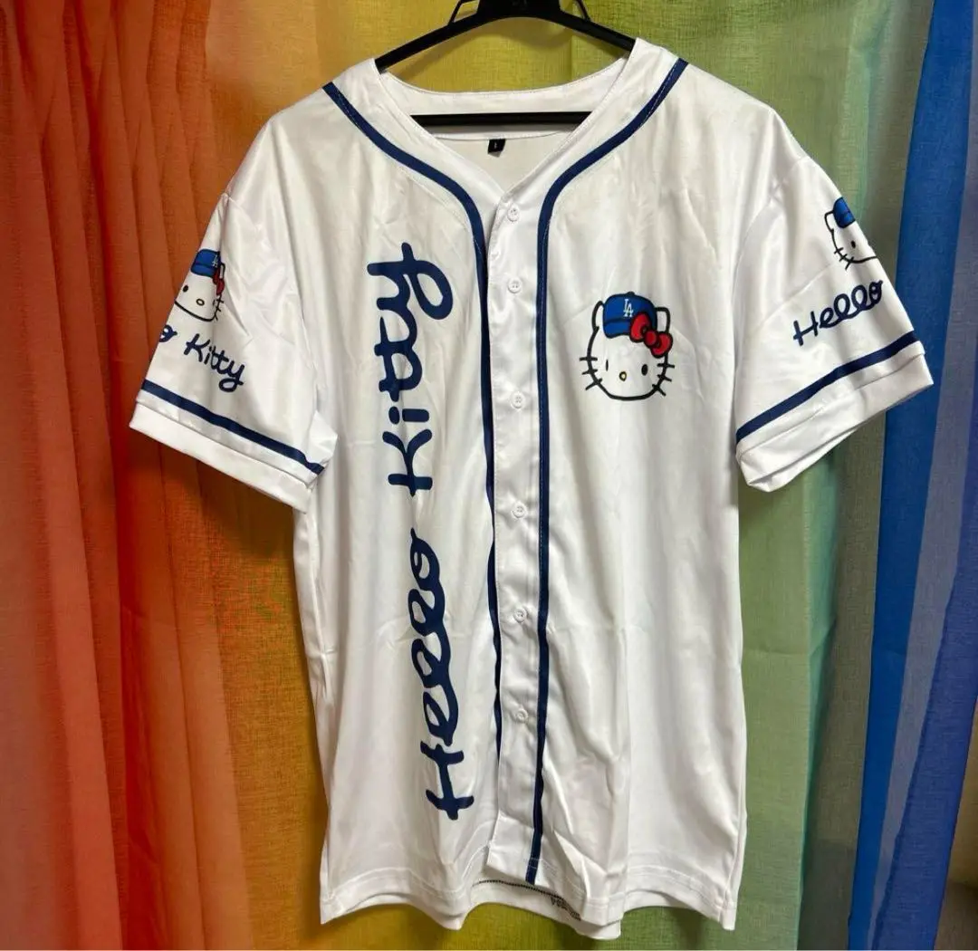 【限定品】男女兼用！ドジャース ユニフォーム ハローキティコラボ 限定品】男女兼用！ドジャース ユニフォーム ハローキティコラボ
