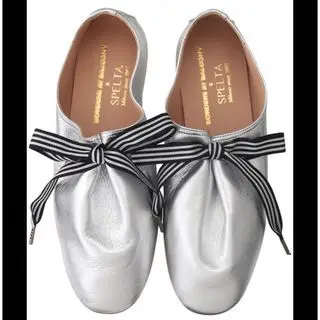 スペルタ×ボーダーズアットバルコニーコラボ　バレエシューズ BORDERS at BALCONY(ボーダーズアットバルコニー) TELUNA PM BB