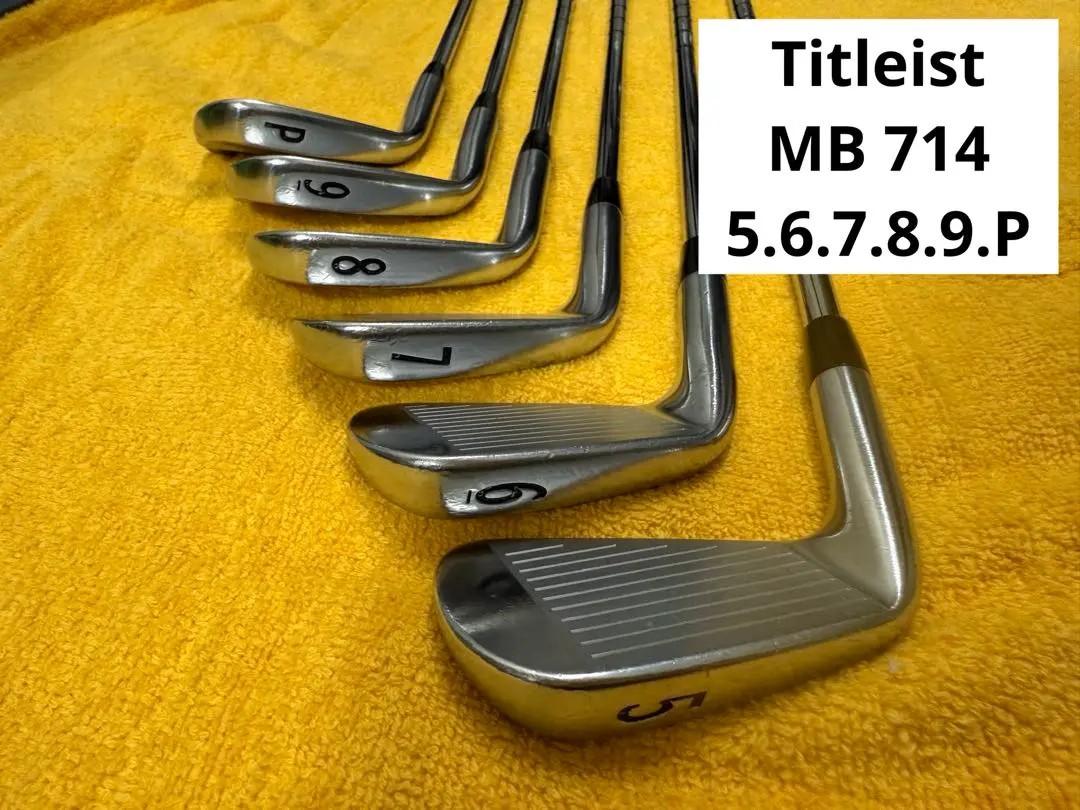 ‼️Titleist 714 MB アイアン 6本‼️ Amazon.co.jp: TITLEIST(タイトリスト) MB 714 アイアン