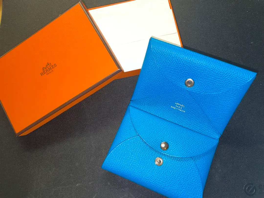 2025年最新】HERMES カラー：ブルー系 名刺入れの人気アイテム