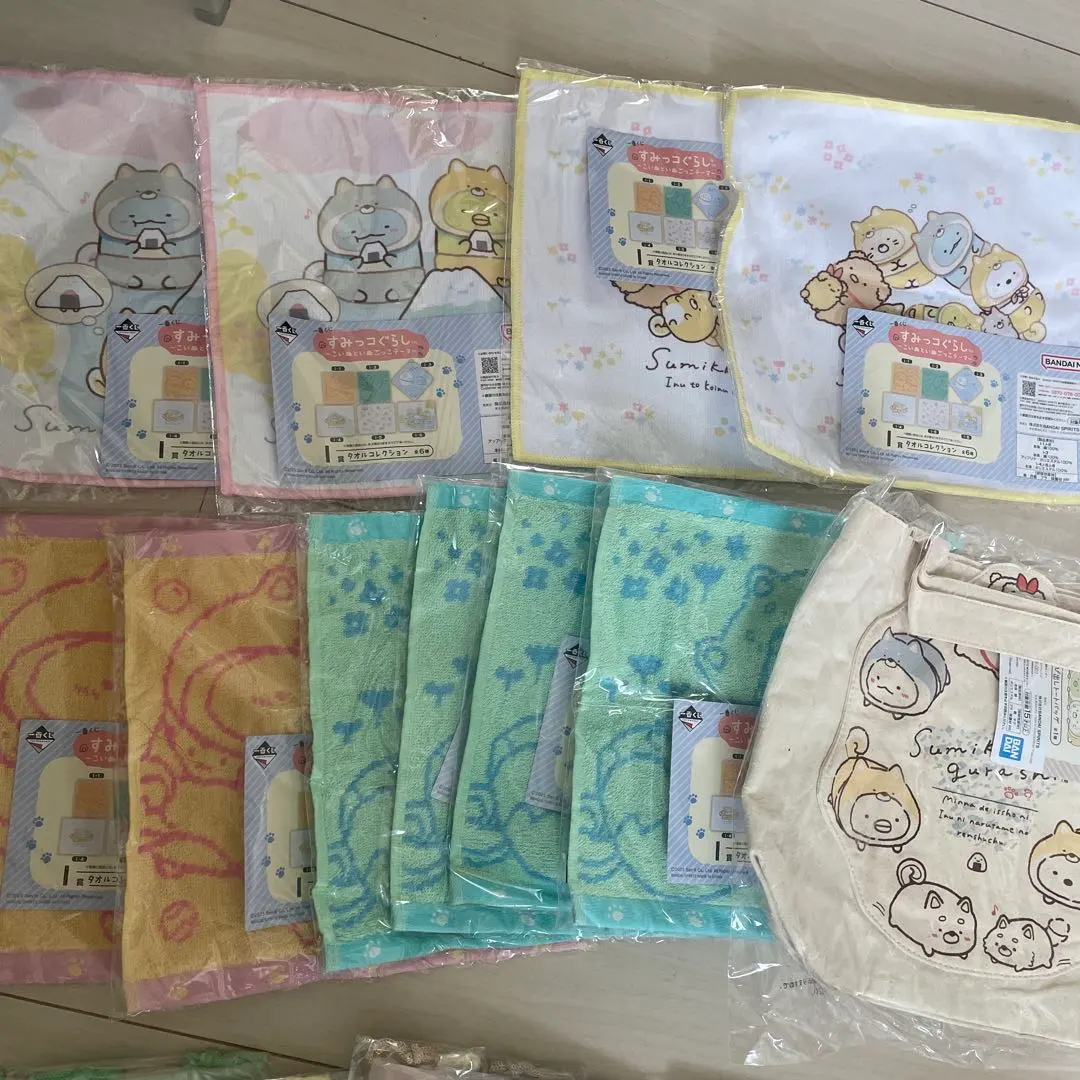 Thumbnail of Sumikko Gurashi Towel and Handkerchief Set
