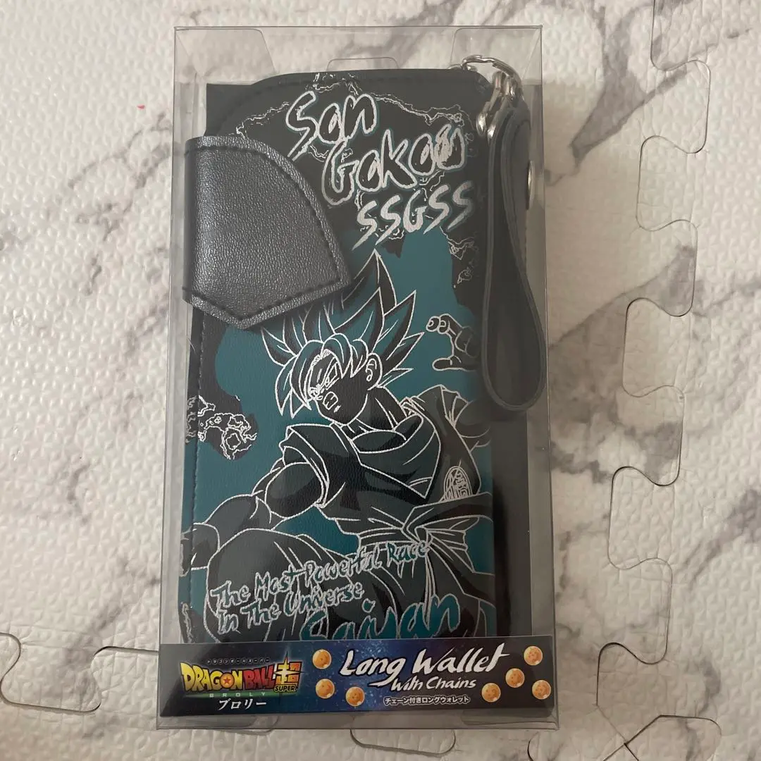 ドラゴンボール超ブロリーの孫悟空の 長財布 ドラゴンボール超 本革ラウンド長財布【3次受注：2020年1月発送