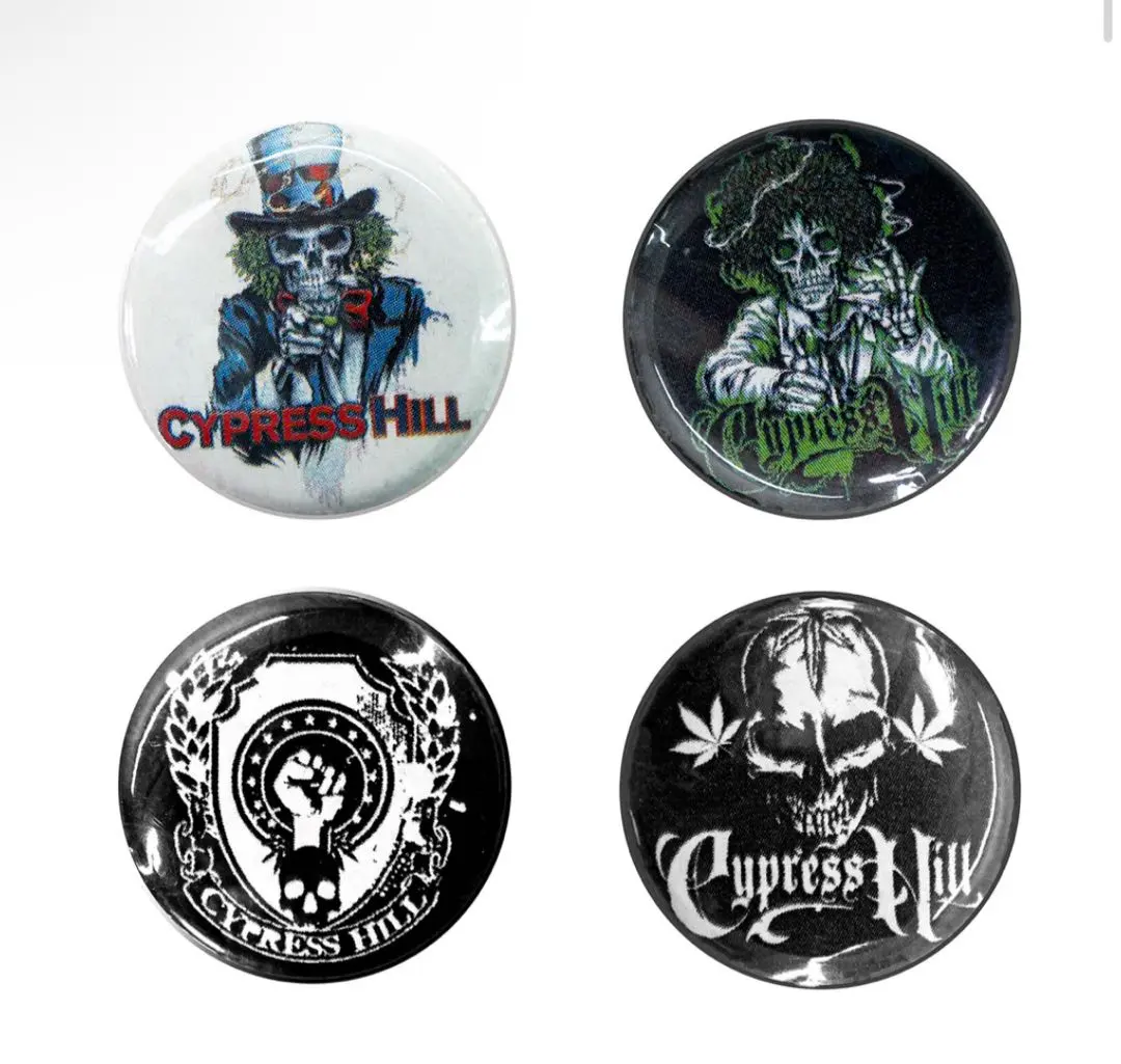 Thumbnail of CYPRESS HILL Cypress Hill Pin Badges - Set of 4