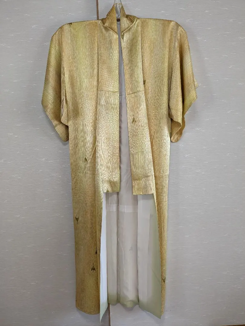 Thumbnail of [Clearance Sale!] Komon (Patterned Kimono) - Yellow - Silk