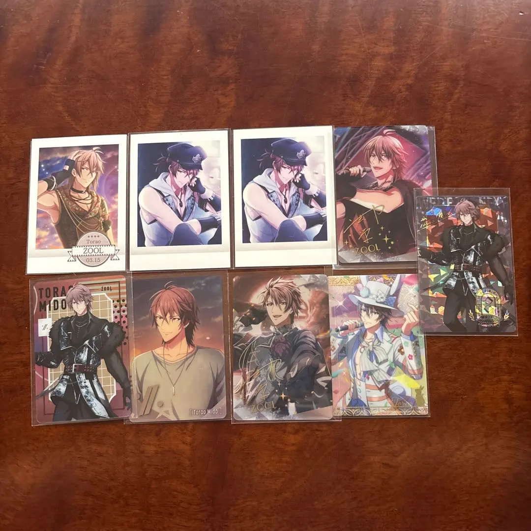 Thumbnail of IDOLiSH7 ZOOL Torao Mido PASHAKORE Metallic Card Wafer Card Set