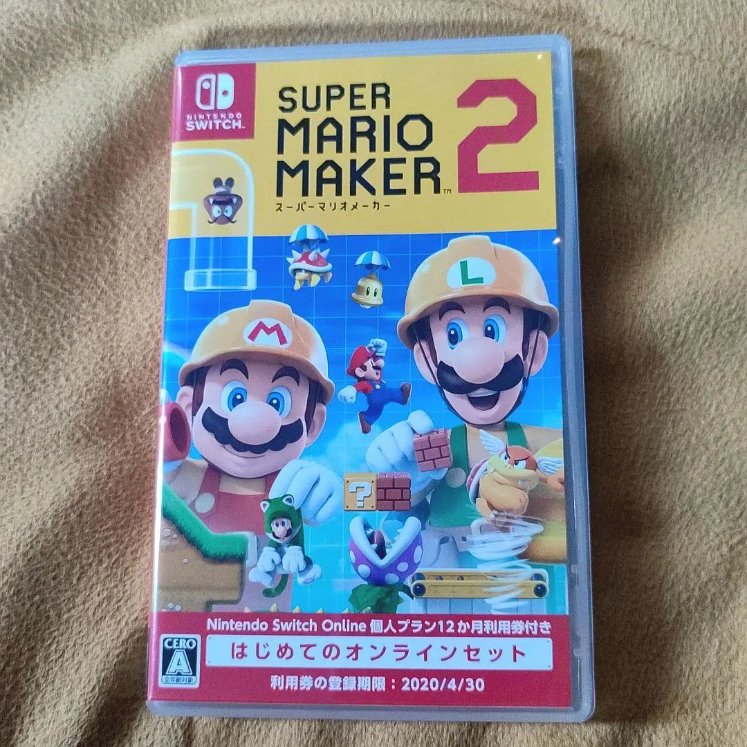 スーパーマリオメーカー2 はじめてのオンラインセット 新品未開封 スーパーマリオメーカー 2 はじめてのオンラインセット ゲーム
