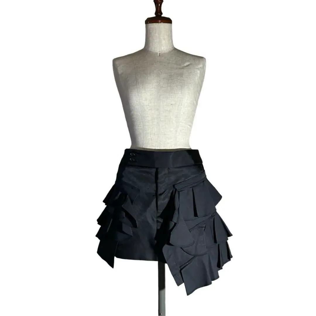 COMME des GARCONS ハーネス ミニスカート S ブラック COMME des GARCONS ハーネス ミニスカート S ブラック