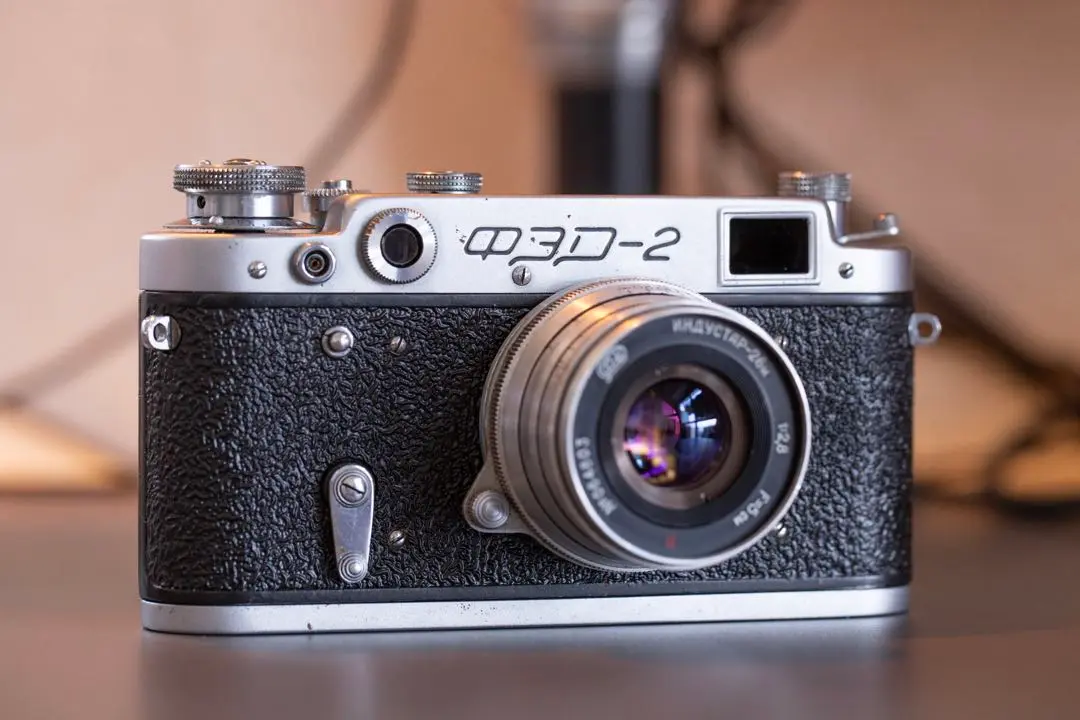 最終値下げ　フェド2 型レンジファインダーカメラ、インダスター55mmf2.8付 最終値下げ フェド2 型レンジファインダーカメラ、インダスター