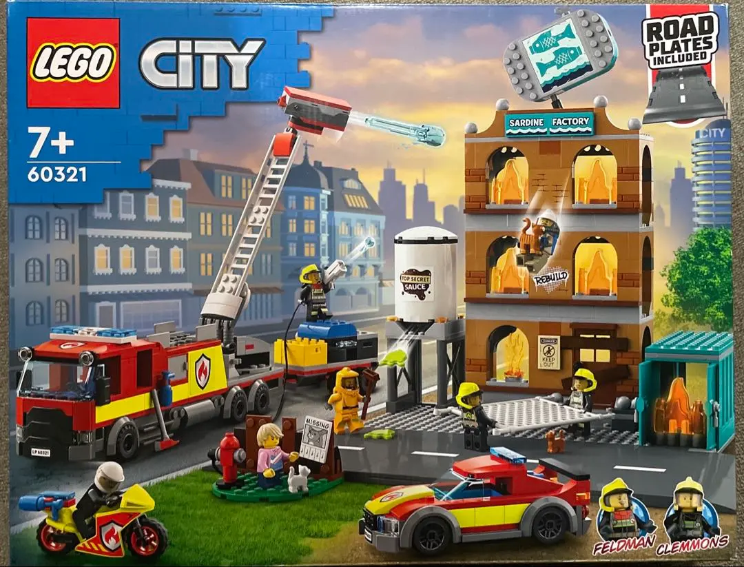 【新品未開封】　レゴ　シティ　消防訓練　60321 Amazon.co.jp: レゴ(LEGO) シティ 消防訓練 クリスマスギフト