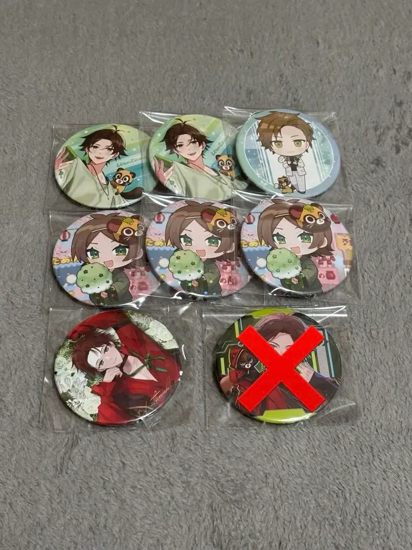 Thumbnail of Uratanuki Can Badge Set