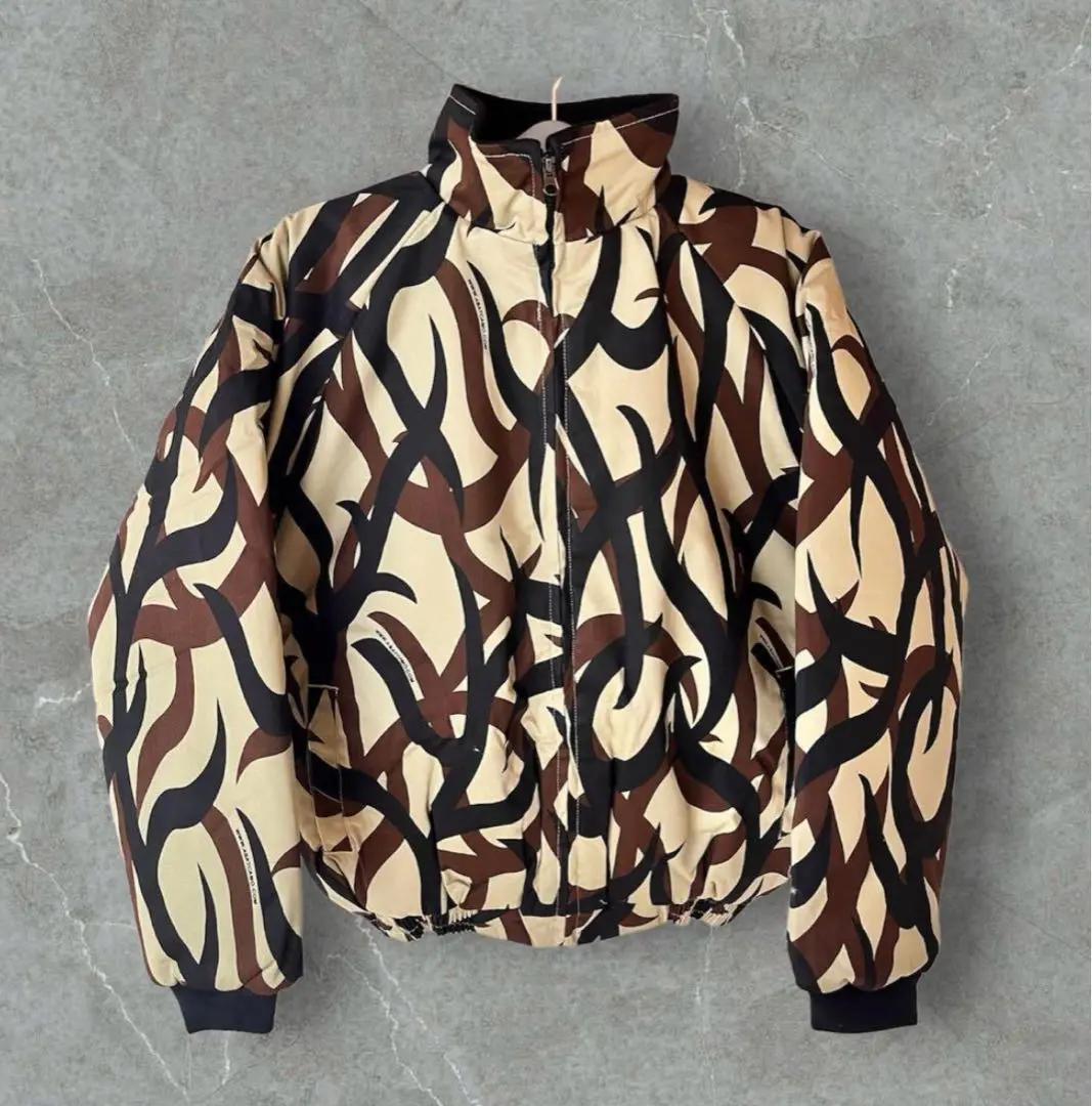 supreme 19AWリバーシブル トライバルカモ ダウンジャケット