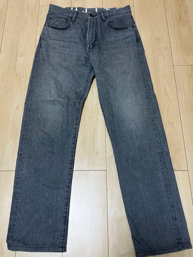週末値下　FUJITO デニム 藍泥染 テーパード 32 フジト FUJITO (フジト) Acer Denim Jeans / エイサーデニムジーンズ
