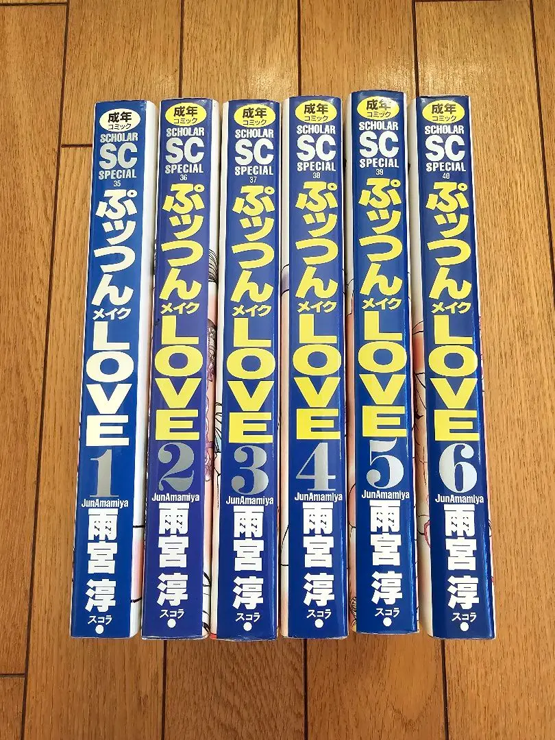 ぷっつんメイクＬＯＶＥ　全6巻　全巻セット（スコラＳＣ）　 雨宮　淳 　 全初版 ぷッつんメイクLOVE』全6巻 雨宮淳 - 澱夜書房::oryo-books::