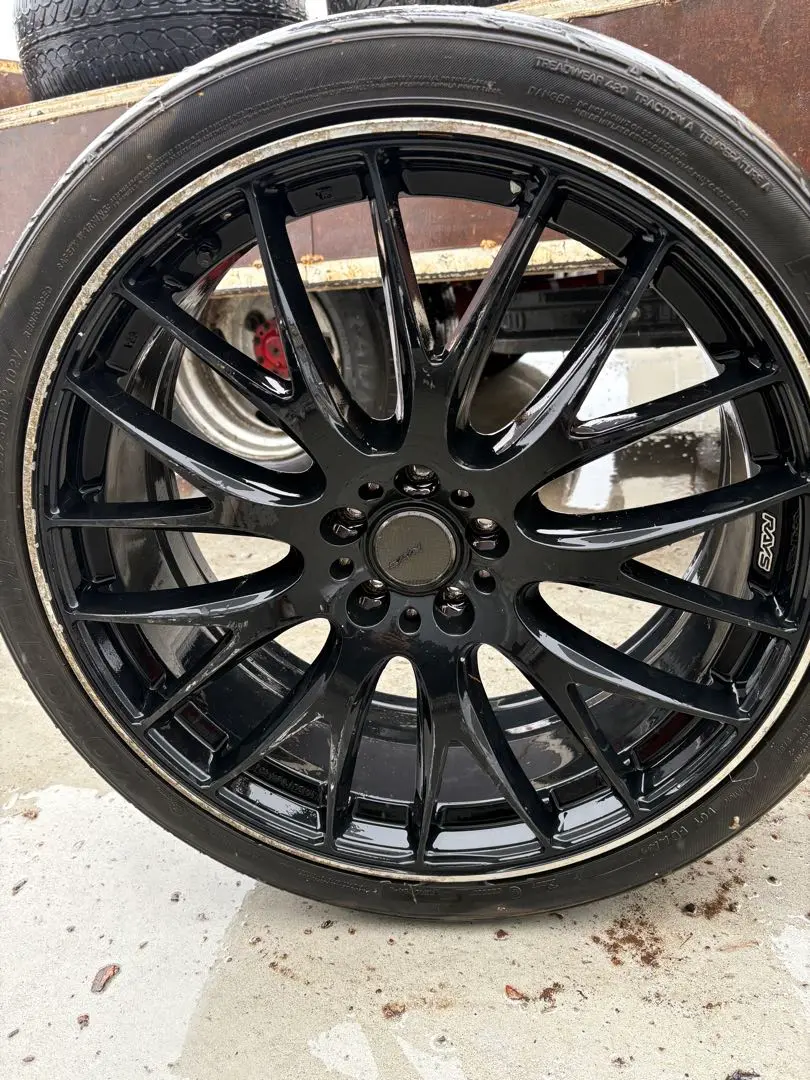 RaysHOMURA2X9JetBlackEdition2バリ山DWS06プラス