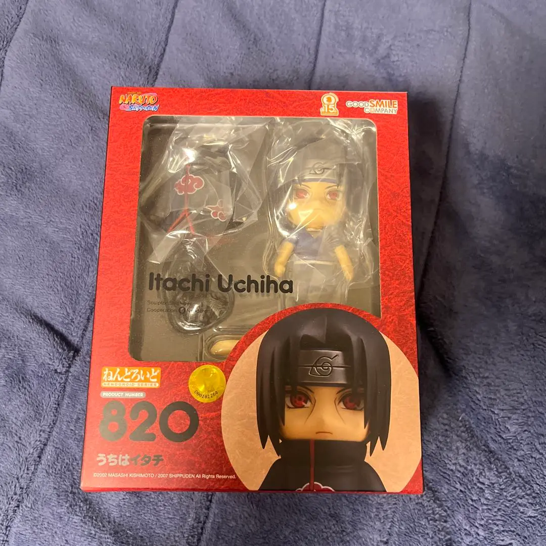 【開封済み】 ねんどろいど　NARUTO デイダラ　うちはイタチ FIG]海外限定 ねんどろいど 820 うちはイタチ NARUTO-ナルト