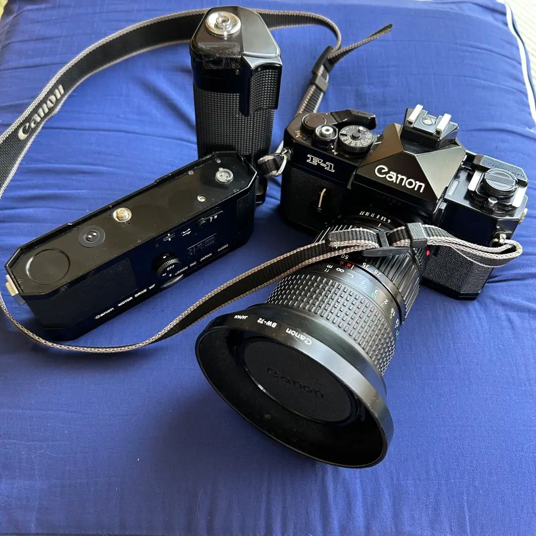 Canon new F-1 AE+モータードライブ+FD 50mm1:1.4 Canon F-1 AE Motor Drive Unit outfit | A00108