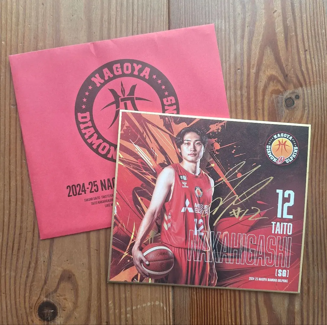 Bリーグ名古屋ダイヤモンドドルフィンズ ダイヤモンドドルージュ 直筆サイン色紙 2025年最新】名古屋ダイヤモンドドルフィンズ 色紙の人気