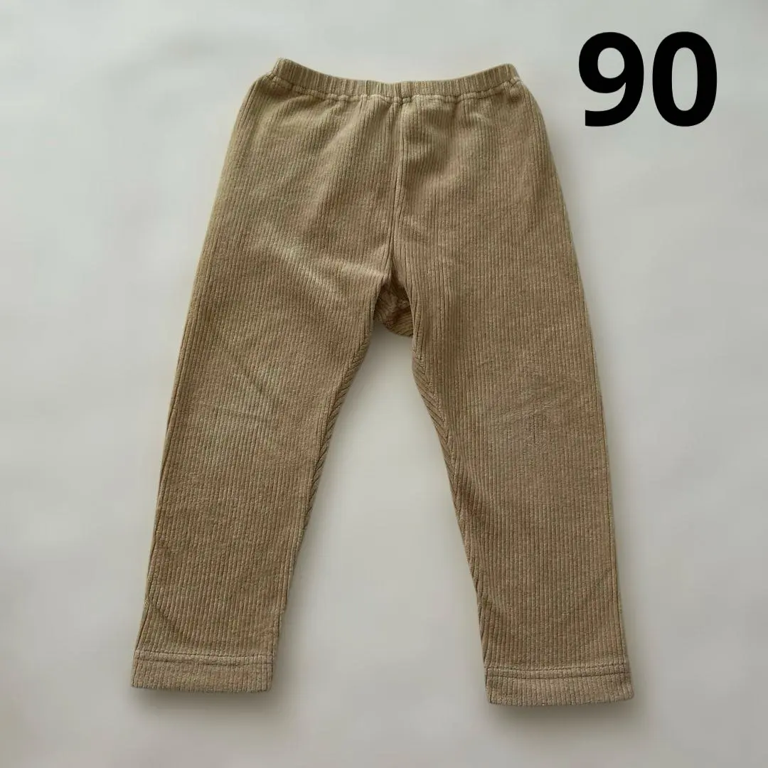 Thumbnail of Uniqlo Baby Corduroy Leggings, Beige