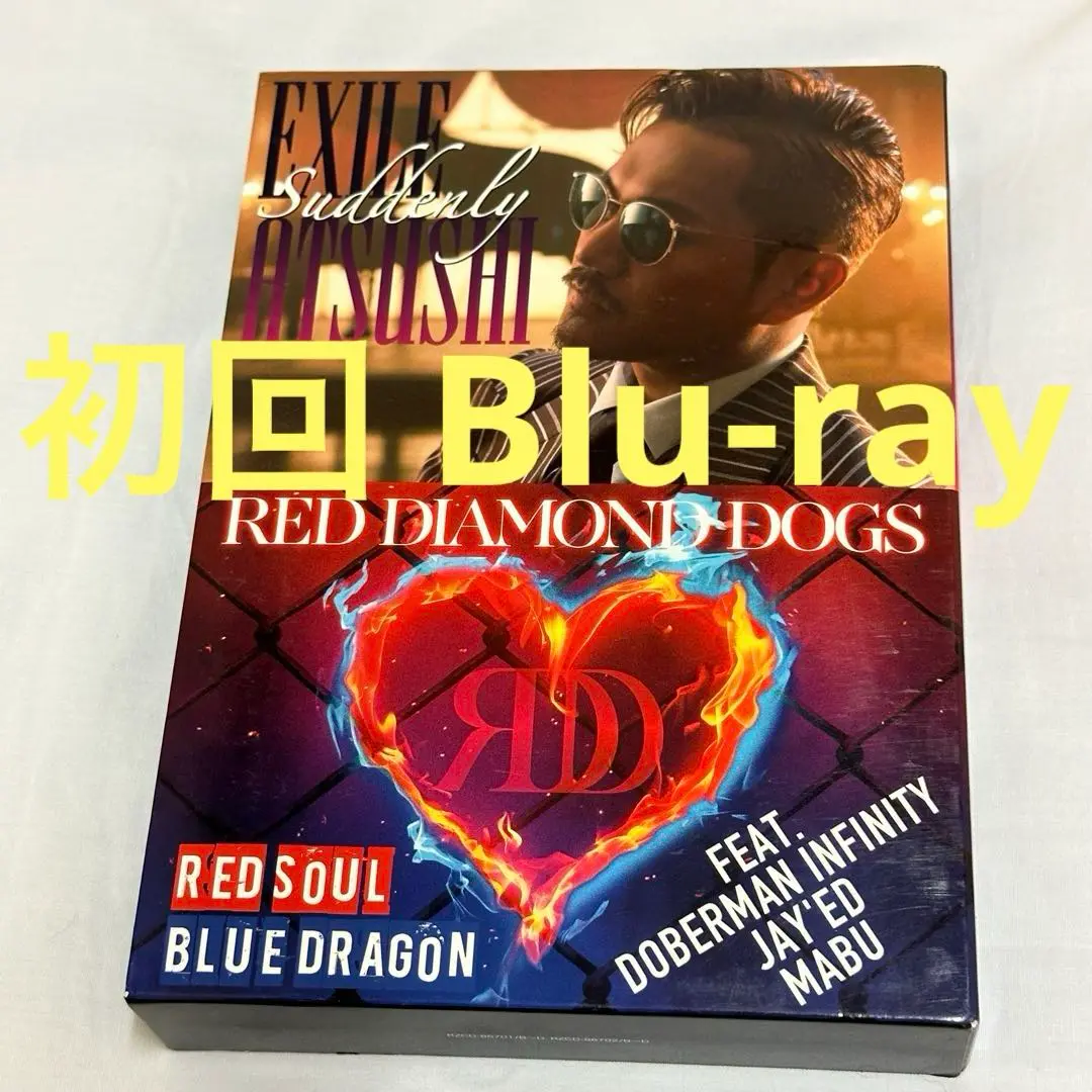 2025年最新】EXILE ATSUSHI／RED DIAMOND DOGS / Suddenly／RED